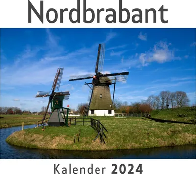 Produktbild von Nordbrabant (Wandkalender 2024, Kalender DIN A4 quer, Monatskalender im Querformat mit Kalendarium, Das perfekte Geschenk)