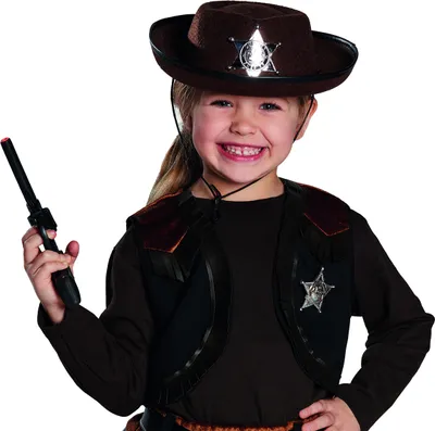 Produktbild von Cowboyhut braun für Kinder