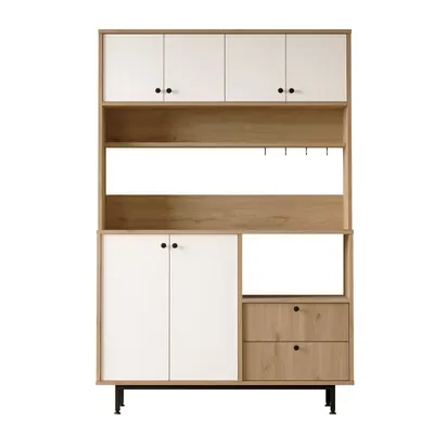 Produktbild von Skye Decor, RE5-SW, Schränke, Mehrzweckschrank, Eiche, 120 x 180 x 35,5 cm