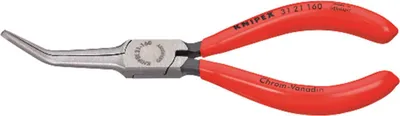 Immagine prodotto di KNIPEX 31 21 160 Pinze ad ago (pinze ad ago) con rivestimento in plastica nero atramentate 160 mm