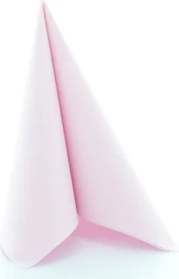 Produktbild von Airlaid Serviette Hellrosa, 40 x 40 cm, 50 Stück - Mank