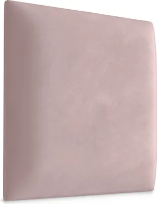 Produktbild von Muralo Polsterpaneel WANDKISSEN Wandpolster Bettkopfteil Wandpaneel Hellrosa 50 cm x 50 cm