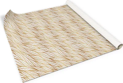 Produktbild von Goldene blätter – PVC Klebefolie für Möbel – Möbelrenovierungsfolie – Möbelfolie selbstklebend – Küche – Schränke – Möbeldekorfolie – 100x50 cm