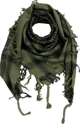 Produktbild von Palituch - grün-khaki - schwarz - Kufiya PLO Tuch