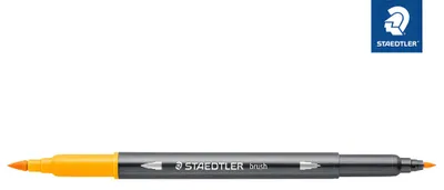 Produktbild von Staedtler Doppelfaserm.wasserverm. sonnengelb