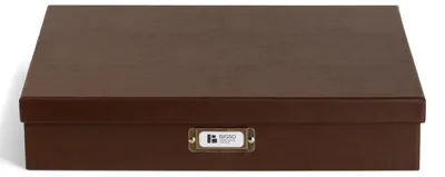 Productafbeelding van BIGSO SVERKER Documentenbox A3 – Opbergbox met deksel en handgreep – voor kantoorartikelen