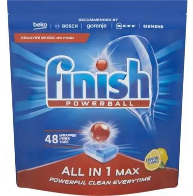 Produktbild von Finish Alles in 1 Max Spülmaschinentabletten Lemon, 46 Stück