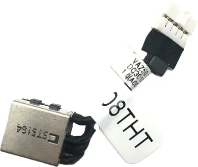 Image de Prise d'alimentation DC Jack Câble compatible avec P/N : DC30100ZB00
