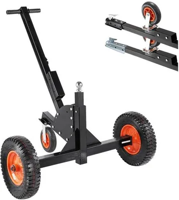 Obrázok produktu pre pomôcka na manévrovanie s prívesným vozíkom 2 v 1 680,4 kg - Výška 56/66 cm - S guľôčkou 50,8 mm - Ideálne pre nákupné vozíky a prepravné úlohy