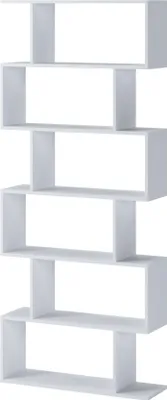 Produktbild von Clisi - Bücherregal, 80x25x191h cm Weiß, 5 Regalböden
