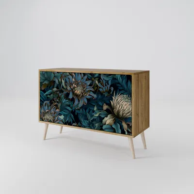 Immagine prodotto di Cassettiera Spacerebels a 2 ante - credenza cassettiera - credenza alta - mobile guardaroba - soggiorno camera da letto - 57,5×111×42 (HxLxP)