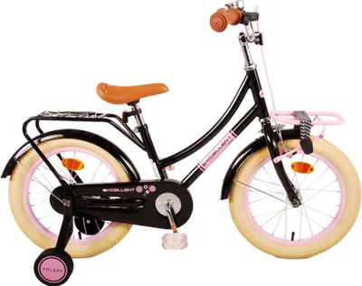 Image de Vélo enfant Volare Excellent - Fille - 16 pouces - Noir - 95 % assemblé
