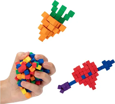 Image de Fun Zelfklevende Mini Foamblokken