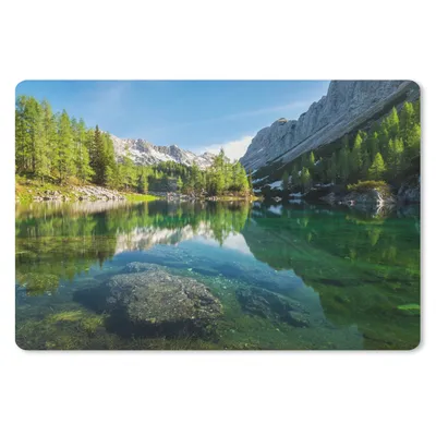 Produktbild von MuchoWow® Mauspad Mousepad Wasser - Berge - Felsen 27x18 cm - Mousepads - Maus Mat - Pad - Mausunterlage - Büroartikel - Desk Matten