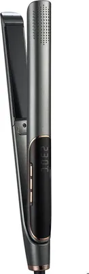 Produktbild von 2-in-1 Keramik Glätteisen mit Negativ-Ionen, Haarglätter und Lockenstab, 14 Temperaturstufen, schonendes Haarstyling