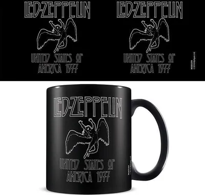 Produktbild von Led Zeppelin - Kaffeebecher "Icarus" PM2305 (Einheitsgröße) (Schwarz)