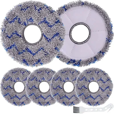 Wischmopp-Ersatzpads für Ecovacs Deebot X1 OMNI, 6 St.