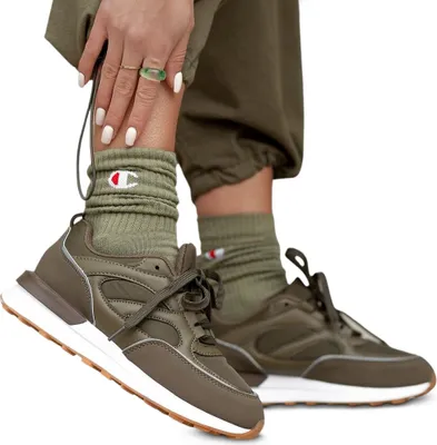 Produktbild von Damen Sneaker Sportschuhe Turnschuhe Freizeit Militärgrün Basida Grün Gr.37