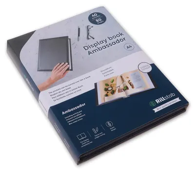 Zdjęcie produktu dla książka prezentacyjna rillstab "Ambassadeur", 40 okładek