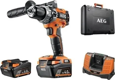Image de AEG BSB18C2BLLI-402C Perceuse-visseuse à percussion compacte sans fil 18V 4,0Ah