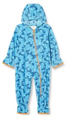 Productafbeelding van Playshoes Fleece-overall, unisex, kinderjumpsuit, motieven: pijlen, maat 74