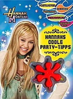 Produktbild von Hannah Montana - Hannahs coole Party-Tipps, m. 6-fach-Stift in Kleks-Form