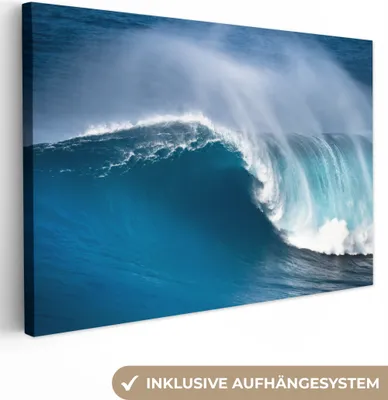 Produktbild von OneMillionCanvasses® - Leinwandbilder - 140x90 cm, Meer - Golf - Hawaii, Wandbilder Kunstdruck Wanddekoration