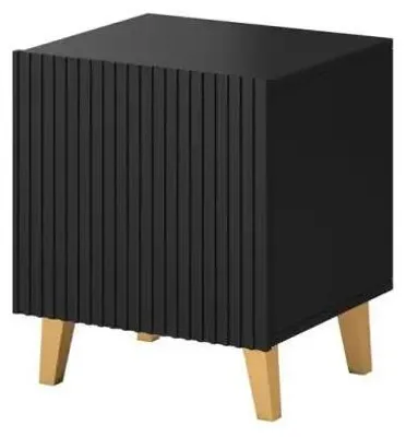 Immagine prodotto di Comodino PAFOS 2 pz. 45x40x51 cm nero opaco
