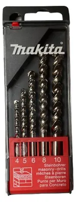 Produktbild von Makita Steinbohrer-Set 5tlg. P-54081 Ø 4 5 6 8 10 mm