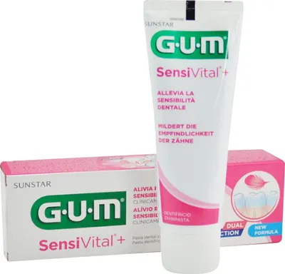 Immagine prodotto di GUM SensiVital+ dentifricio 75ml