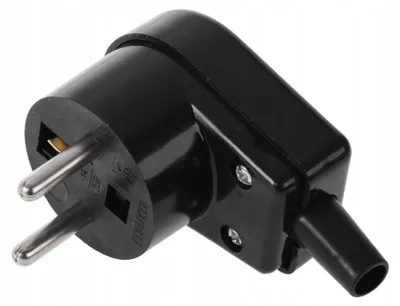 Produktbild von Elgotech WT-20-2 Winkelstecker 16A 250V schwarz