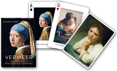 Produktbild von Piatnik Vermeer Speelkaarten - Single Deck