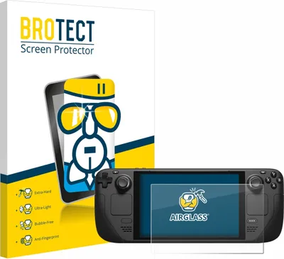 Produktbild von BROTECT Schutzglas für Valve Steam Deck / OLED Schutzfolie Panzer Folie Glas Display Schutz klar