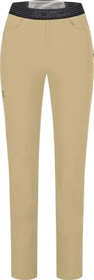 Produktbild von Rise Pants Woman - leichte, wasserabweisende Damenhose für sommerliche Outdoor-Aktivitäten, Montura, Farbe:036-DESERT BEIGE, Größe:L