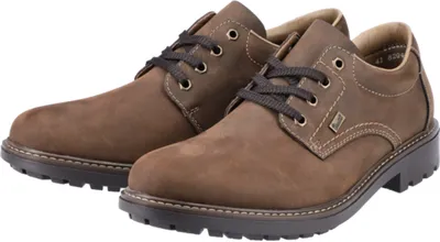 Produktbild von Rieker Halbschuh - Braun Veloursleder Größe: 43 Normal