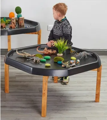 Produktbild von Gemütlicher Tuffspot-Ständer aus Holz (H 50 CM) - 54479