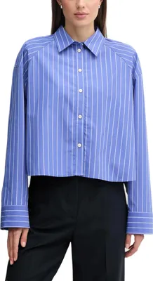 Produktbild von Calvin Klein Jeans Damen Hemd Blau 489251 : Größe - S Größe: S