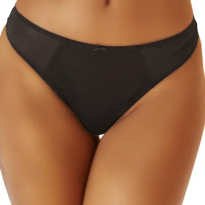 Produktbild von LASCANA String schwarz Größe 32/34