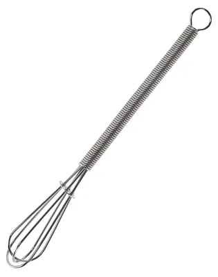 Mini-Garde aus Edelstahl, 15,5 cm, Handrührgerät