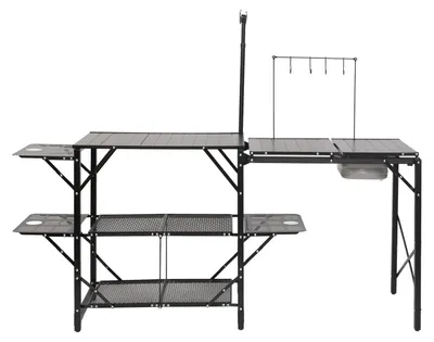 Image de Westmann Elmwood : cuisine de camping mobile, pliable, en aluminium