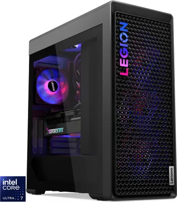 Image de Système PC de bureau de jeu Lenovo Legion T7 34IAS10 avec processeur Intel® Core Ultra 7 265KF jusqu'à 5,5 GHz, 32 Go DDR5, SSD 1 To, NVIDIA® GeForce RTX™ 5080 16 Go GDDR7, sans OS, Storm Grey, 3 ans de Premium Care sur site