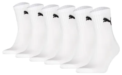 Produktbild von Puma Short Crew Socken Senior (6-pack)