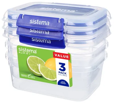 Immagine prodotto di Sistema 3 barattoli da 1 litro per la conservazione degli alimenti 881613