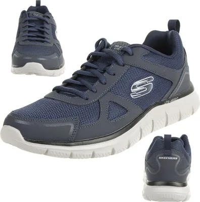 Produktbild von Skechers Track Scloric Wide Fit Blau NVY Größe EU 48,5