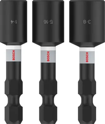 Produktbild von PRO Nutsetter Impact Set , 1/4" x 50 mm, 5/16" x 50 mm, 3/8" x 50 mm, 3-tlg.