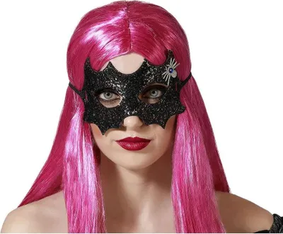 Image de Masque d'Halloween Atosa Rose Rose Taille unique