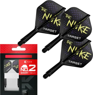 Produktbild von TARGET - K-FLEX Flightsystem Luke Littler Nuke - No.2 Short 19mm