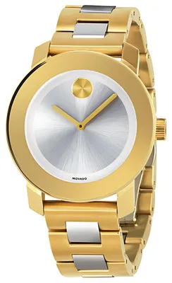Produktbild von Movado Bold Damenuhr gold Edelstahl elegante Designer Uhr