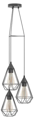 Imagen del producto de EGLO TARBES, lámpara para 3 bombillas, casquillo E27, grado de protección IP20, color