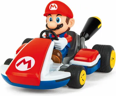 Immagine prodotto di Remote Control Car - Mario - Sound-Activated Race Kart - CARRERA - Mario Kart? - 2.4 GHz - 1:16 Scale - Ages 6+
